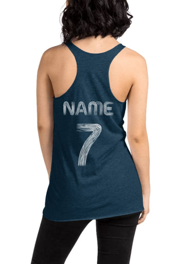 Personalised National / Festival Fashion - Racerback Tank Top