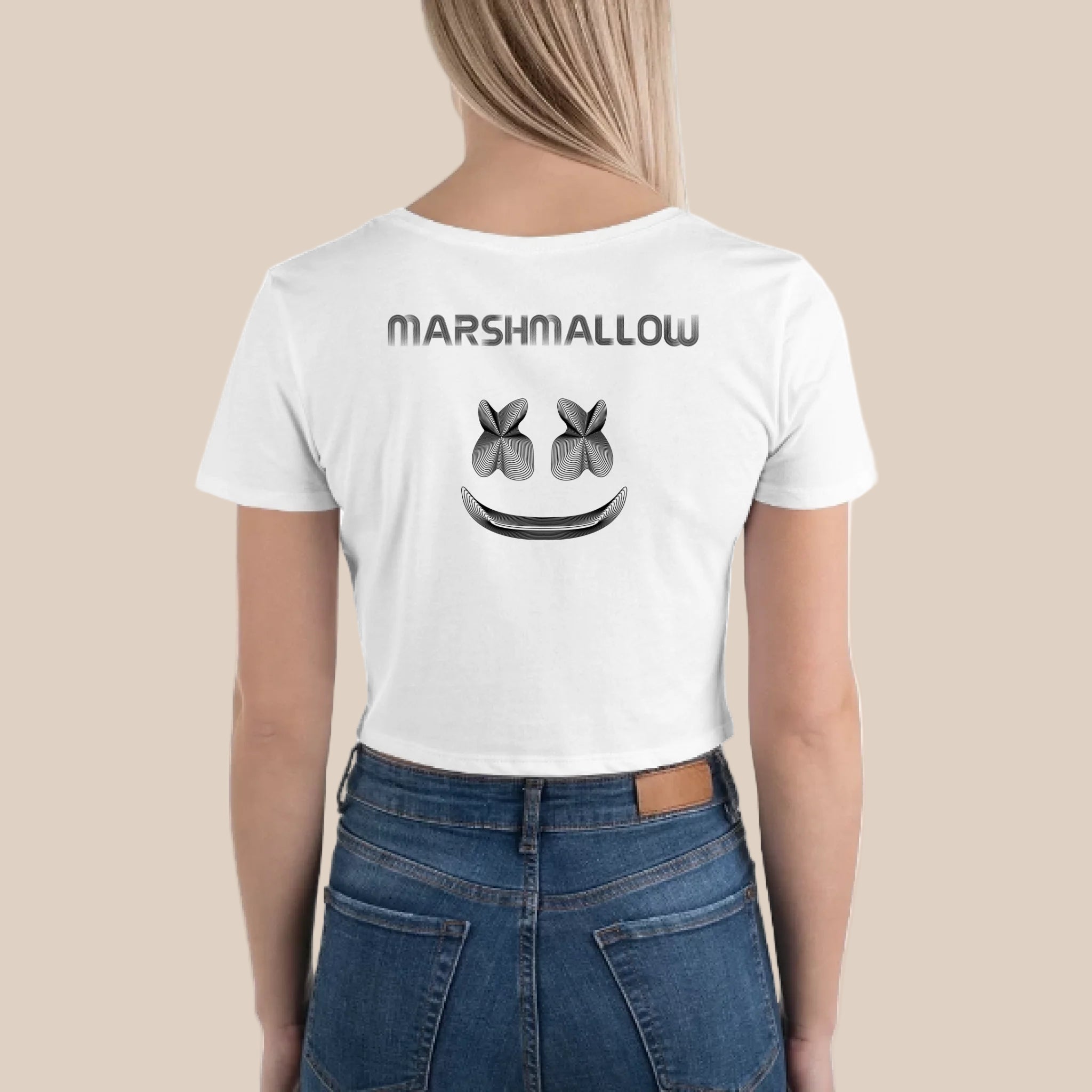 Marshmallow - Crop Top