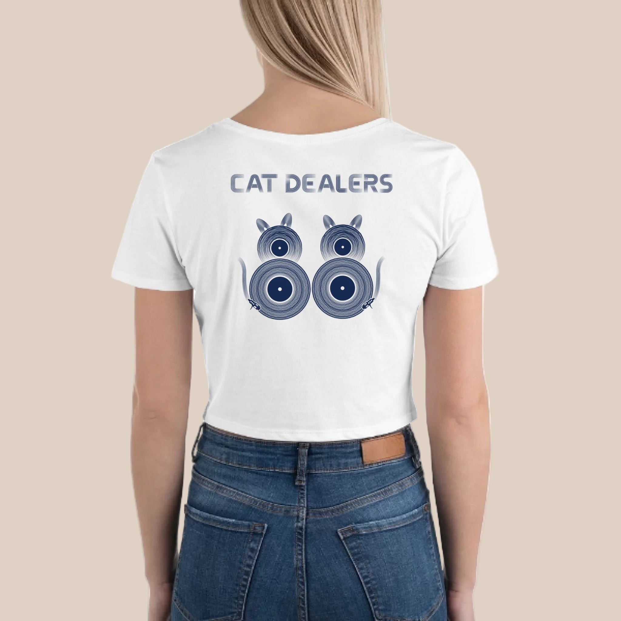 Cat Dealers - Crop Top
