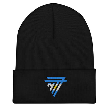 Argentina embroidered 'NT7' Cuffed Beanie (Unisex)