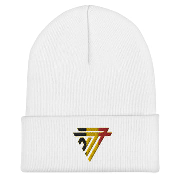 Belgium embroidered 'NT7' Cuffed Beanie (Unisex)