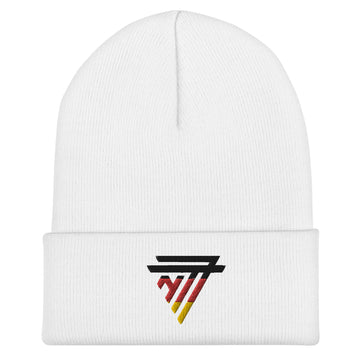 Germany embroidered 'NT7' Cuffed Beanie (Unisex)