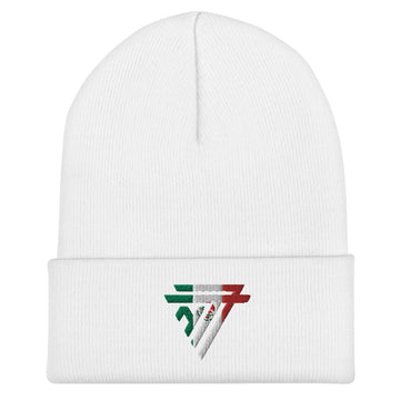 Mexico embroidered 'NT7' Cuffed Beanie (Unisex)