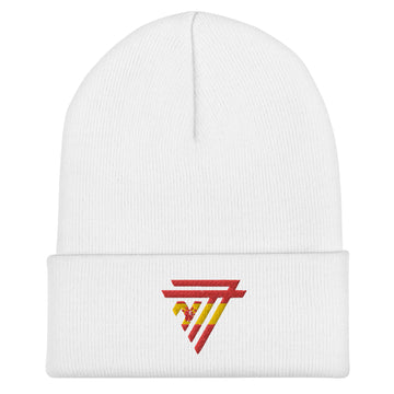 Spain embroidered 'NT7' Cuffed Beanie (Unisex)