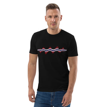 Thailand 3D Music Soundwave - organic cotton t-shirt (Unisex)