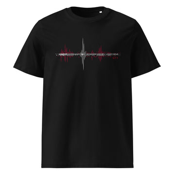 Denmark Pulse Music Soundwave - organic cotton t-shirt (Unisex)