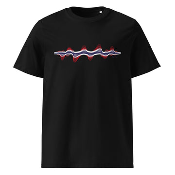 Thailand 3D Music Soundwave - organic cotton t-shirt (Unisex)