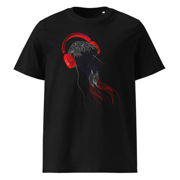 Thailand Jellyfish DJ with Headphones - organic cotton t-shirt (Unisex)