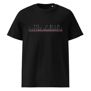 Thailand Music Graphic Equalizer - organic cotton t-shirt (Unisex)