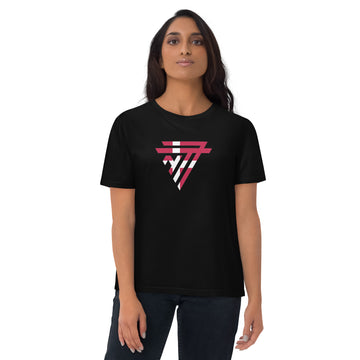 Denmark Superhero Fashion Chest Logo - organic cotton t-shirt (Unisex)