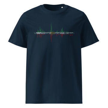 Iran Pulse Music Soundwave - organic cotton t-shirt (Unisex)