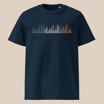 Ireland Graphic Equalizer - Organic Tee (Unisex)