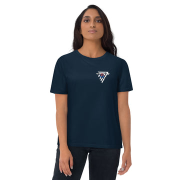 South Korea Fashion Chest Logo - organic cotton t-shirt (Unisex)