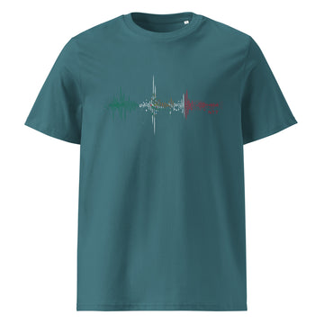 Mexico Pulse Music Soundwave - organic cotton t-shirt (Unisex)