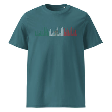 Mexico Music Graphic Equalizer - organic cotton t-shirt (Unisex)