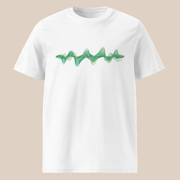 Brazil Sound Wave (v2) - Organic Tee (Unisex)