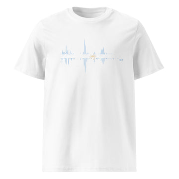 Argentina Pulse Music Soundwave - organic cotton t-shirt (Unisex)