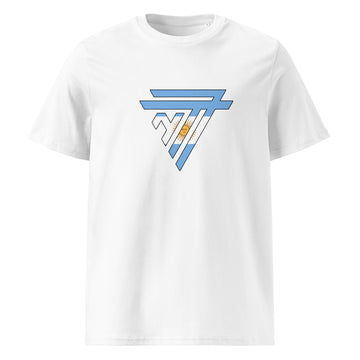 Argentina Superhero Fashion Chest Logo - organic cotton t-shirt (Unisex)