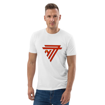 China Superhero Fashion Chest Logo - organic cotton t-shirt (Unisex)