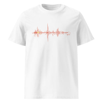 China Pulse Music Soundwave - organic cotton t-shirt (Unisex)