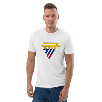 Colombia Superhero Fashion Chest Logo - organic cotton t-shirt (Unisex)