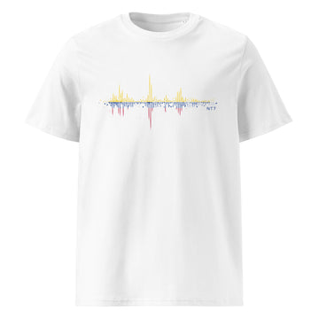 Colombia Pulse Music Soundwave - organic cotton t-shirt (Unisex)