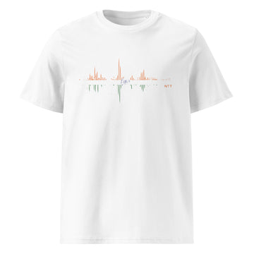 India Pulse Music Soundwave - organic cotton t-shirt (Unisex)