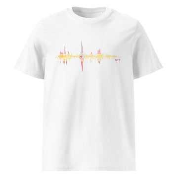 Spain Pulse Music Soundwave - organic cotton t-shirt (Unisex)