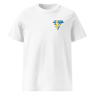 Sweden Fashion Chest Logo - organic cotton t-shirt (Unisex)