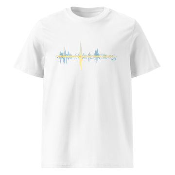 Sweden Pulse Music Soundwave - organic cotton t-shirt (Unisex)