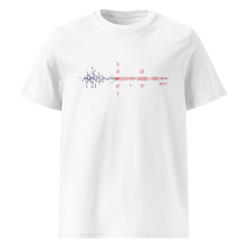 USA Pulse Music Soundwave - organic cotton t-shirt (Unisex)