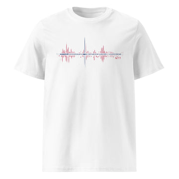 Norway Pulse Music Soundwave - organic cotton t-shirt (Unisex)