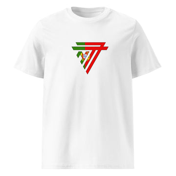 Portugal Superhero Fashion Chest Logo - organic cotton t-shirt (Unisex)