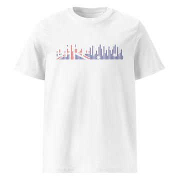 Australia Music Graphic Equalizer - organic cotton t-shirt (Unisex)