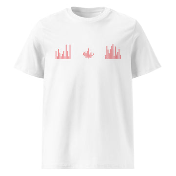 Canada Music Graphic Equalizer - organic cotton t-shirt (Unisex)