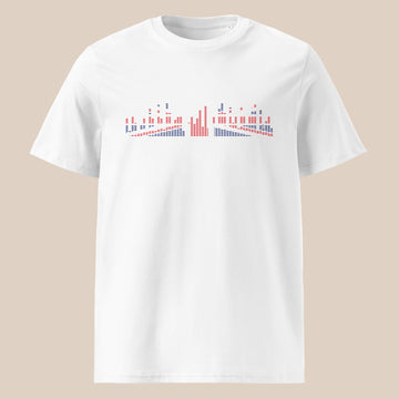 Great Britain Graphic Equalizer - Organic Tee (Unisex)