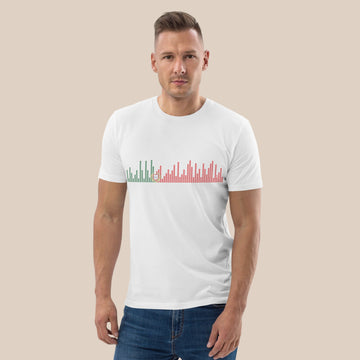 Portugal Graphic Equalizer - Organic Tee (Unisex)