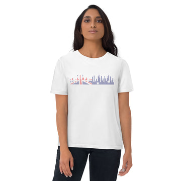 Australia Music Graphic Equalizer - organic cotton t-shirt (Unisex)
