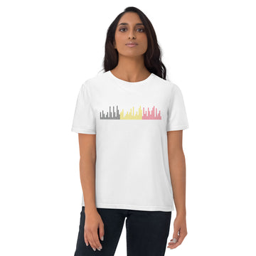 Belgium Music Graphic Equalizer - organic cotton t-shirt (Unisex)