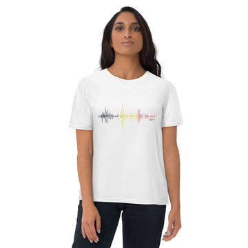 Belgium Pulse Music Soundwave - organic cotton t-shirt (Unisex)