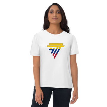 Colombia Superhero Fashion Chest Logo - organic cotton t-shirt (Unisex)
