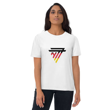 Germany Superhero Fashion Chest Logo - organic cotton t-shirt (Unisex)