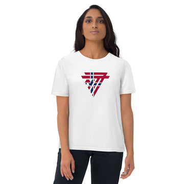 Norway Superhero Fashion Chest Logo - organic cotton t-shirt (Unisex)