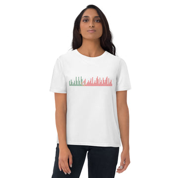Portugal Music Graphic Equalizer - organic cotton t-shirt (Unisex)