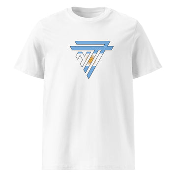 Argentina Superhero Fashion Chest Logo - organic cotton t-shirt (Unisex)