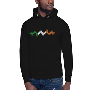 Ireland 3D Music Soundwave - Essential Hoodie (Unisex)