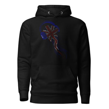 Great Britain Jellyfish DJ with Headphones - Essential Hoodie (Unisex)