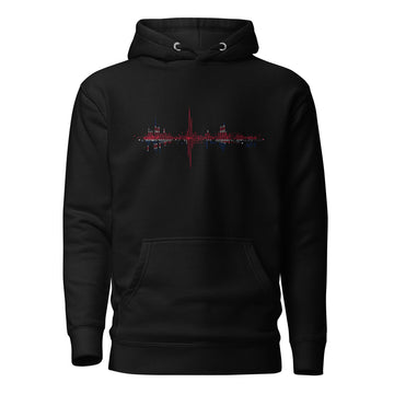 Great Britain Pulse Music Soundwave - Essential Hoodie (Unisex)