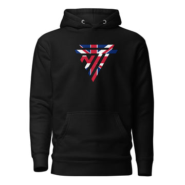 Great Britain Superhero Fashion Chest Logo - Essential Hoodie (Unisex)