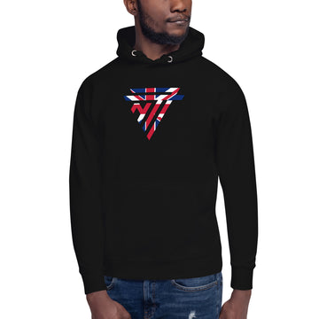 Great Britain Superhero Fashion Chest Logo - Essential Hoodie (Unisex)